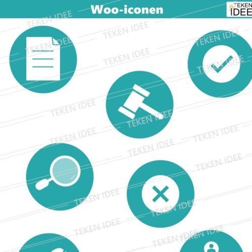 Woo-iconen voorbeeld